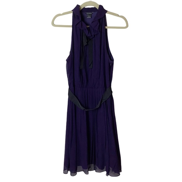 Club Monaco Deep Purple Sleeveless Midi Dress - Picture 1 of 9